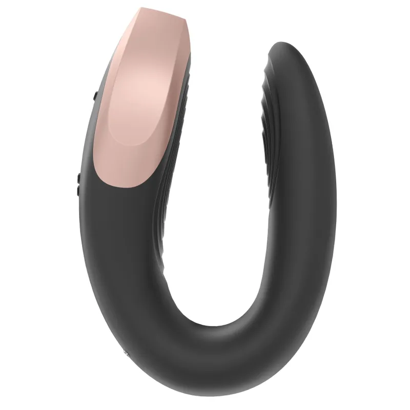 Вібратор для пар Satisfyer Double Love, силікон, керування зі смартфону