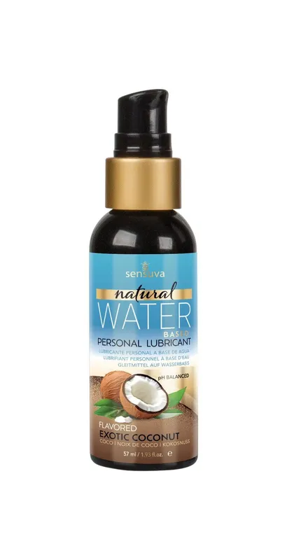 Лубрикант на водній основі Sensuva Natural Water-Based Exotic Coconut, 57 мл