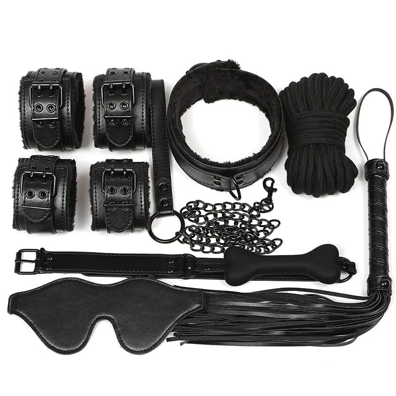 Набір для BDSM 7 в 1 JSY LY1003 Black