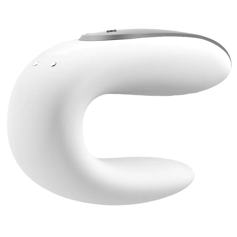 Смарт-вібратор для пар Satisfyer Double Fun (White) з пультом ДК