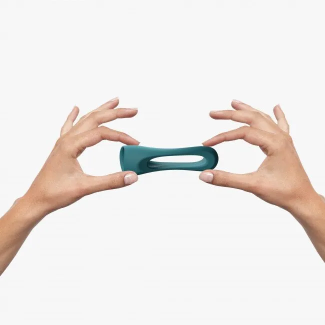 Ерекційне кільце подвійне Love To Love FLUX RING - Teal Me