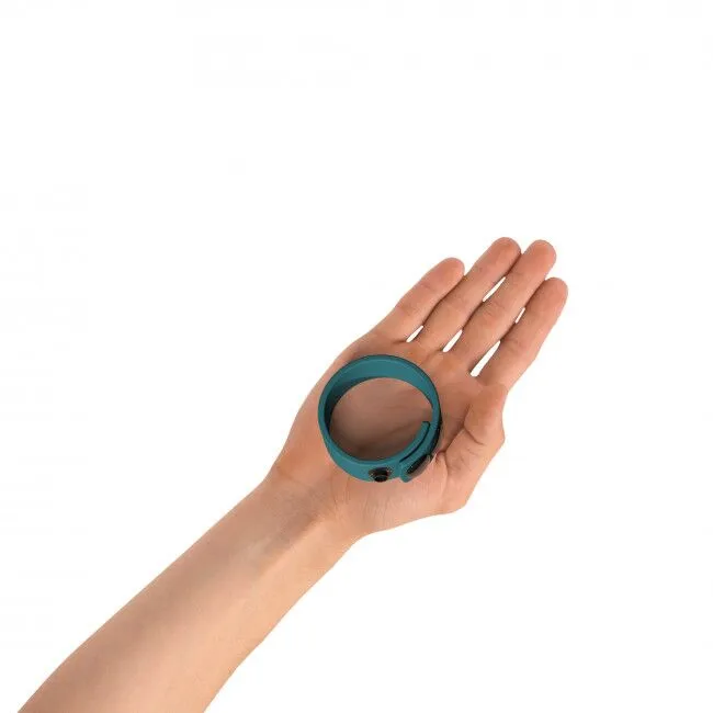 Ерекційне кільце на кнопках Love To Love HERO RING - Teal Me