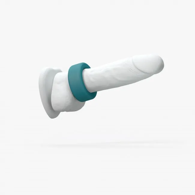 Ерекційне кільце широке Love To Love COOL RING, колір TEAL ME