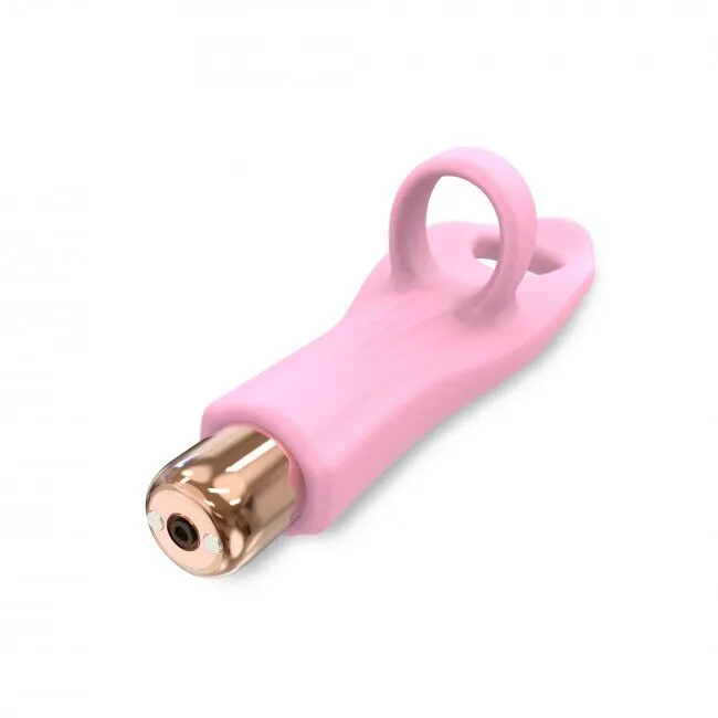 Вібратор на палець Love To Love Tickle me, BABY PINK, перезаряджуваний