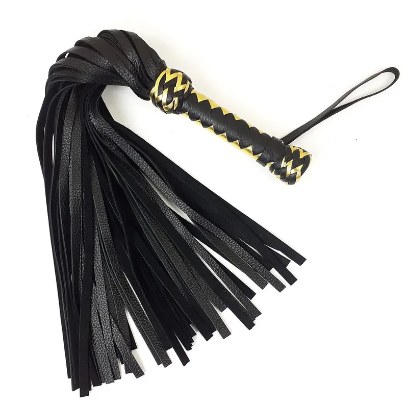 Флоггер BDSM Art of Sex Flogger Classical, натуральна шкіра, 50 хвостів