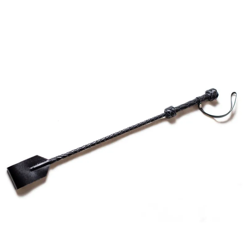 Стек міні Art of Sex Riding crop mini, 50 см, чорний, натуральна шкіра