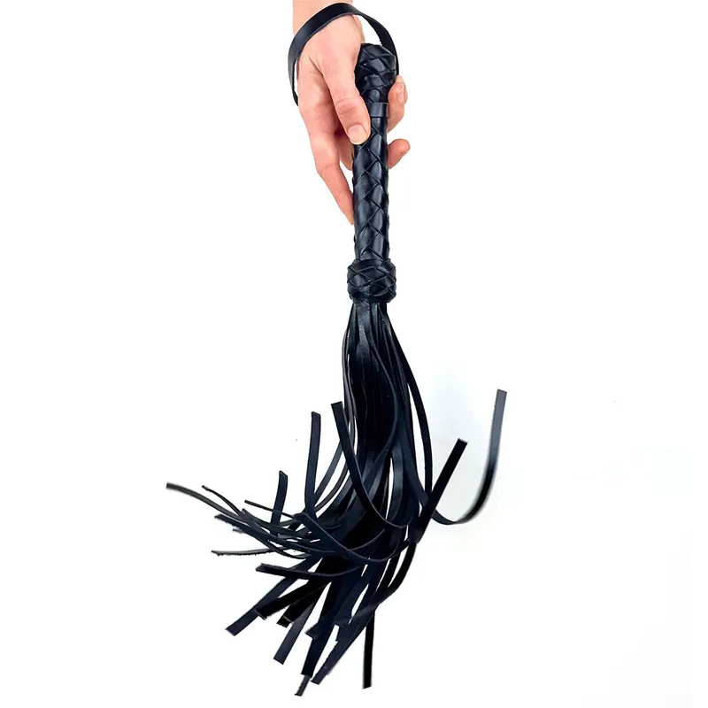 Флоггер Art of Sex Flogger Martinet, 30 хвостів по 35 см, чорний