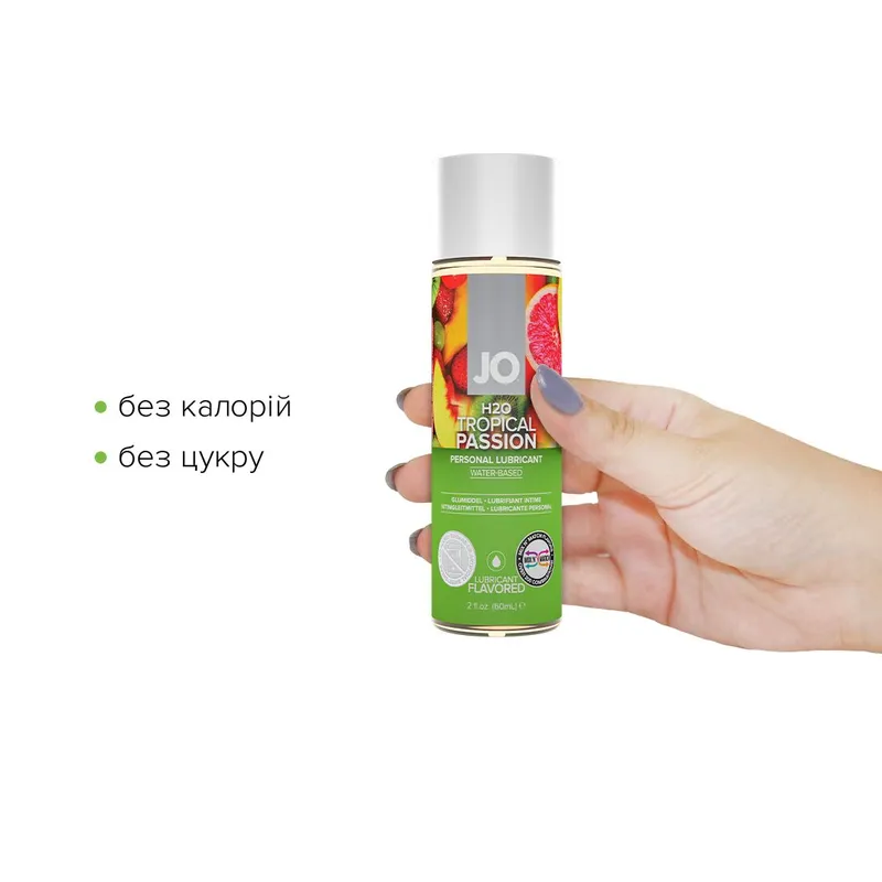 Лубрикант на водній основі JO H2O — Tropical Passion, 60 мл
