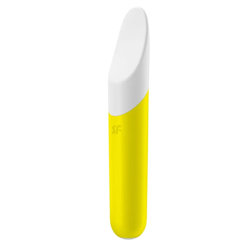 Мінівібратор Satisfyer Ultra Power Bullet 7 Yellow з гнучким язичком