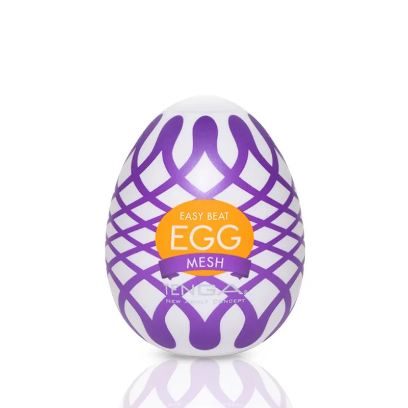 Мастурбатор-яйце Tenga Egg Mesh із сітчастим рельєфом (Японія)