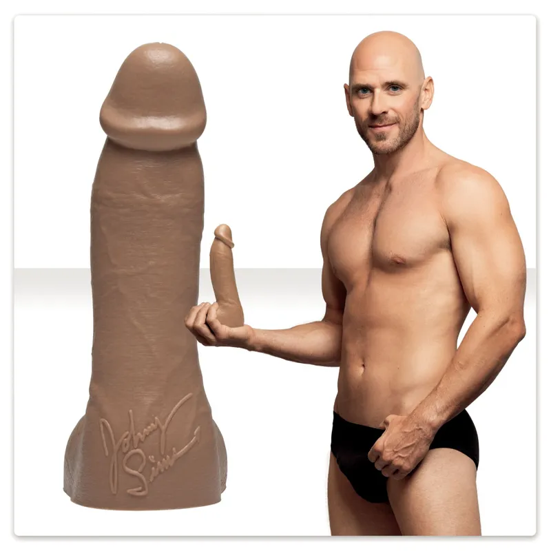 Фалоімітатор Fleshlight Guys: Johnny Sins Dildo, тілесний, силікон