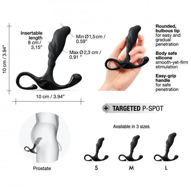 Масажер простати Dorcel Expert P size S, чорний