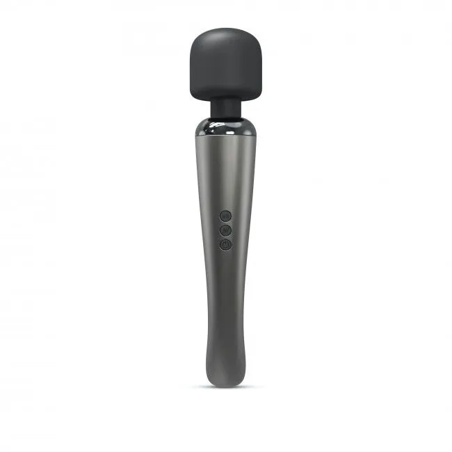 Вібромасажер Dorcel Megawand Chrome Silver, 160 режимів