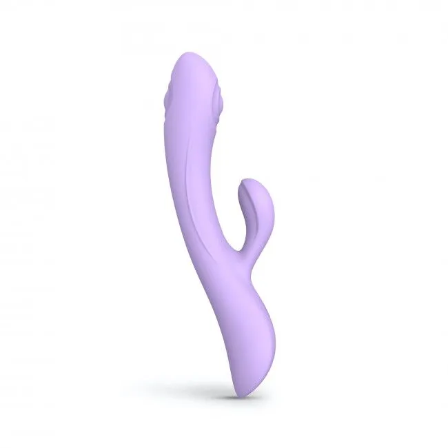Вібратор-кролик Love To Love Bunny&Clyde Viva Mauve з масажем точки G
