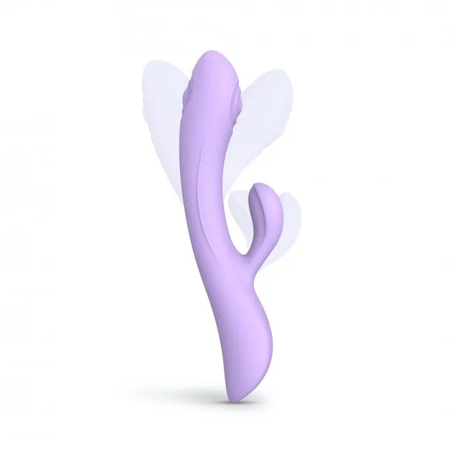 Вібратор-кролик Love To Love Bunny&Clyde Viva Mauve з масажем точки G