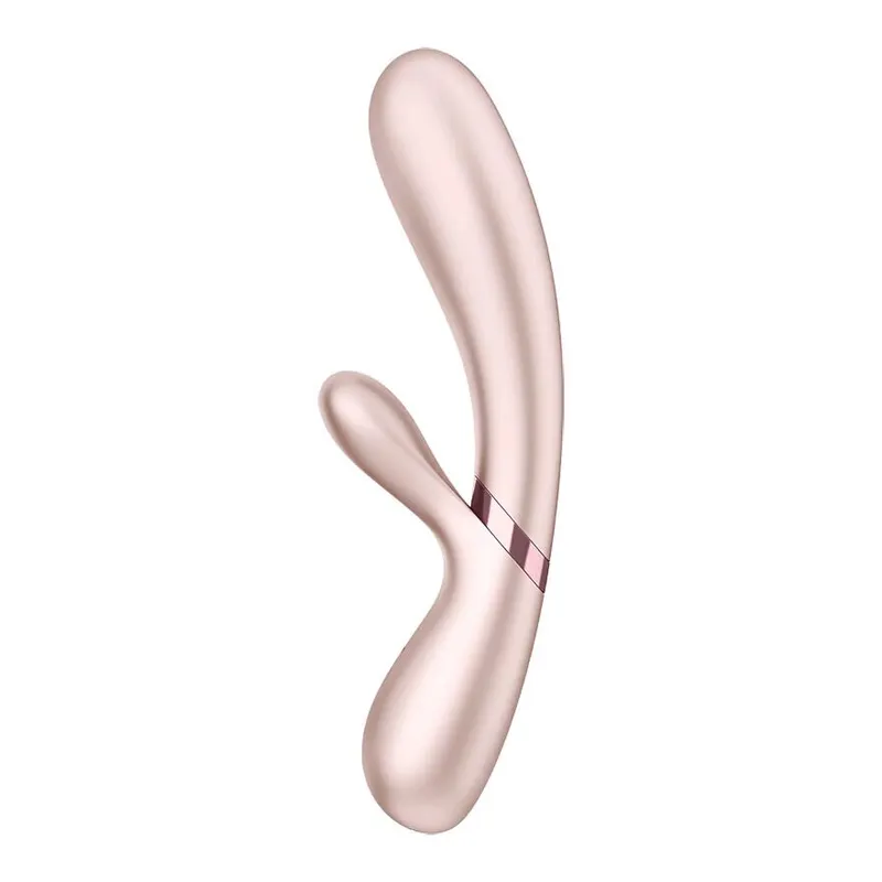 Смарт вібратор-кролик з підігрівом Satisfyer Hot Lover Nude