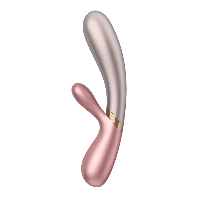 Смарт вібратор-кролик з підігрівом Satisfyer Hot Lover Pink