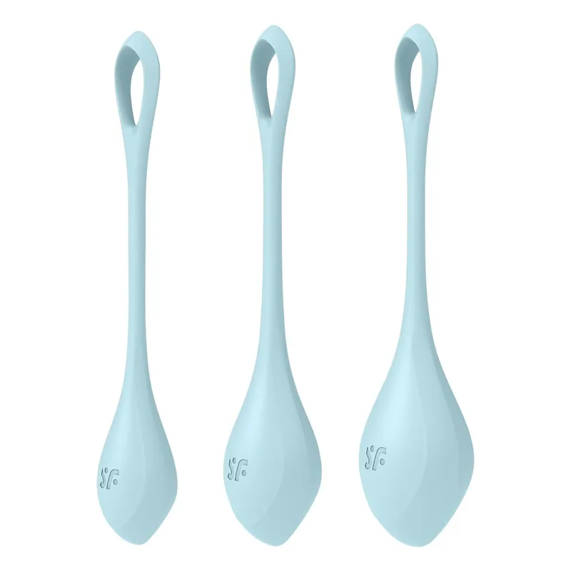 Набір вагінальних кульок Satisfyer Yoni Power 2 Light Blue