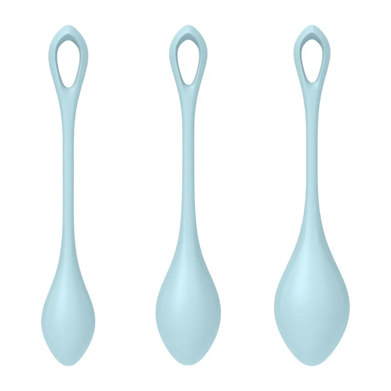 Набір вагінальних кульок Satisfyer Yoni Power 2 Light Blue