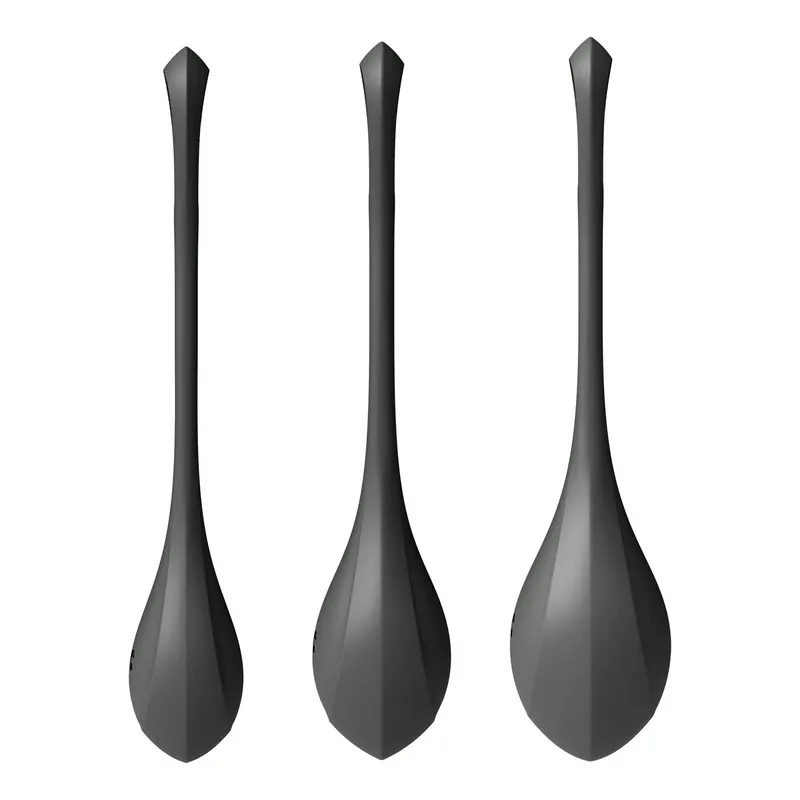 Набір вагінальних кульок Satisfyer Yoni Power 2 Black, діаметр 2-3 см