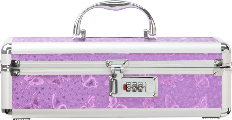 Кейс для зберігання секс-іграшок BMS Factory The Toy Chest Lokable Vibrator Case Purple
