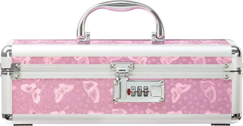 Кейс для зберігання секс-іграшок BMS Factory - The Toy Chest Lokable Vibrator Case Pink
