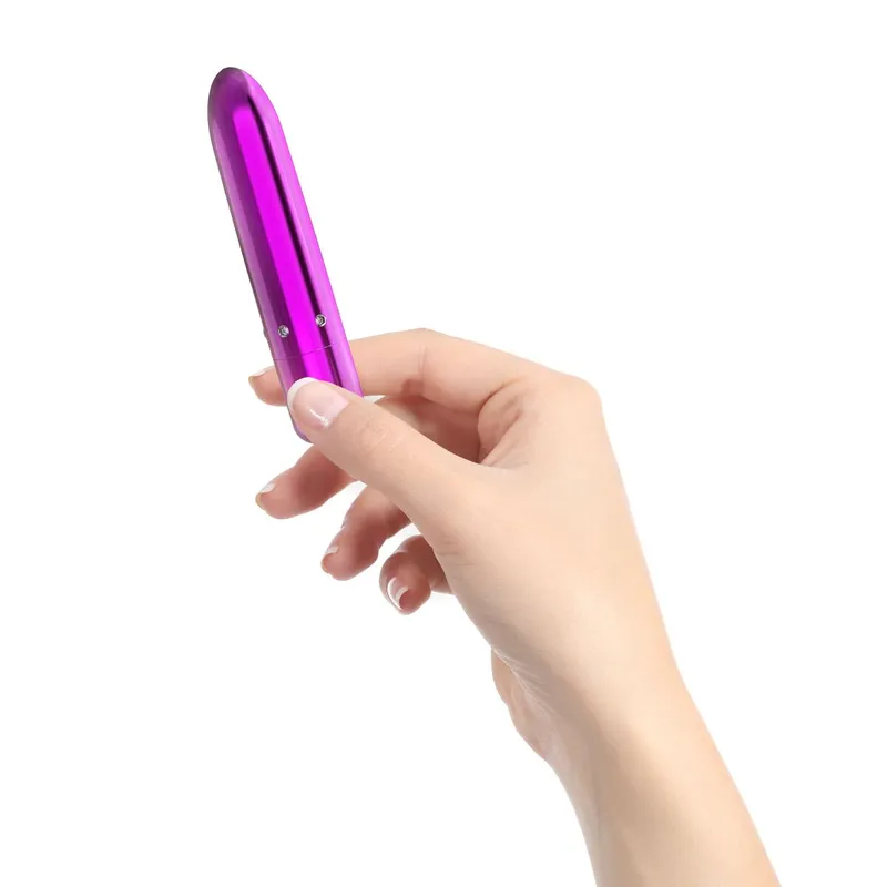 Віброкуля PowerBullet Pretty Point Rechargeable Bullet, фіолетова