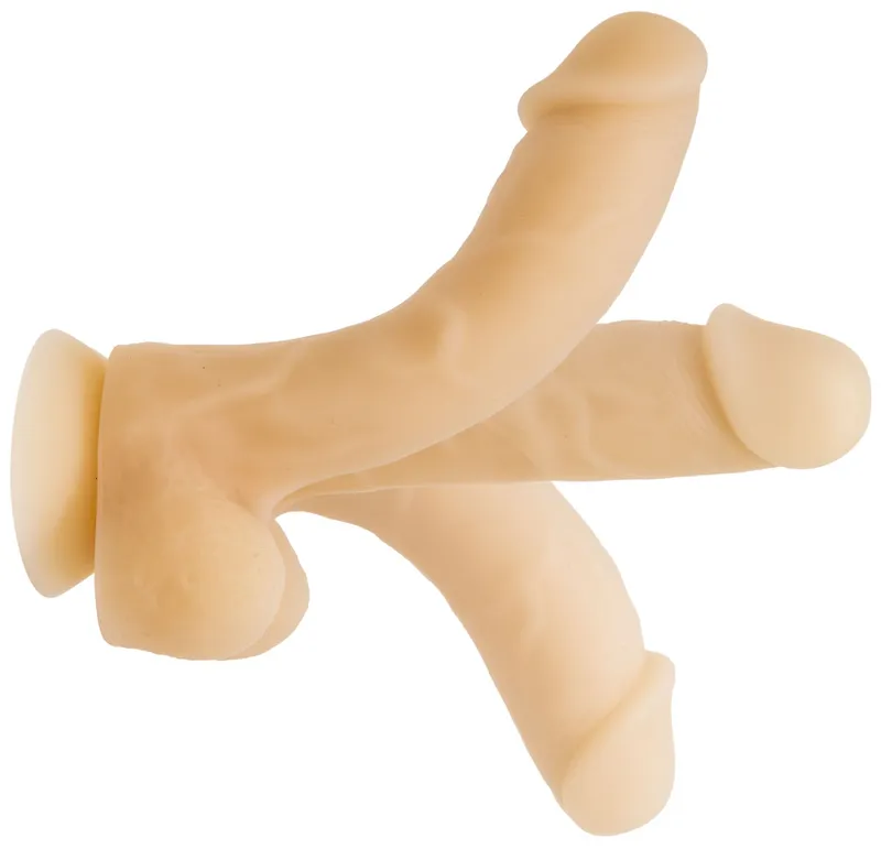 Фалоімітатор з пам'яттю форми ADDICTION — DAVID 8″ Silicone Dong, на присосці