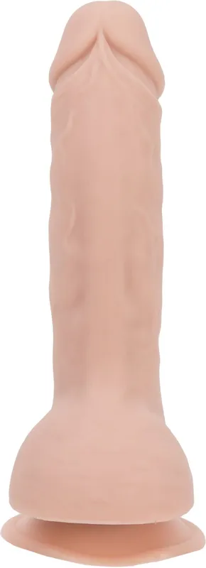 Фалоімітатор на присосці ADDICTION BRAD 7,5″ Dildo With Balls, Beige