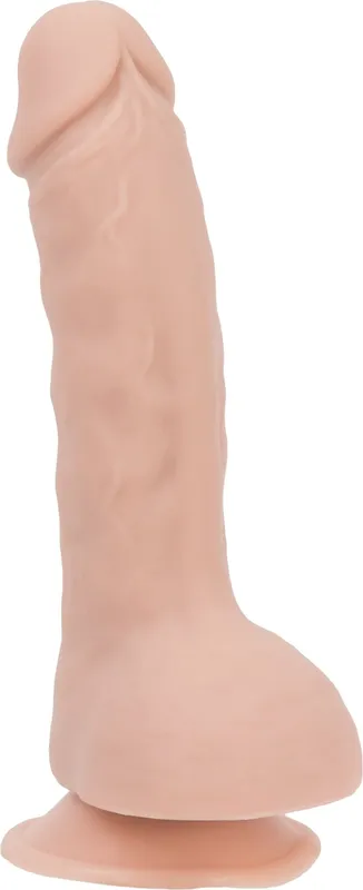 Фалоімітатор на присосці ADDICTION BRAD 7,5″ Dildo With Balls, Beige