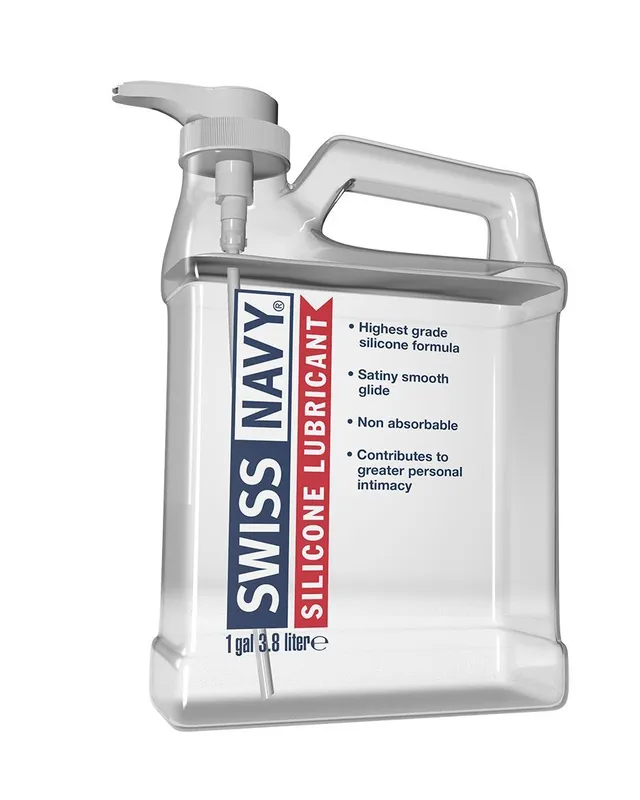 Лубрикант на силіконовій основі Swiss Navy Silicone, 3,8 л