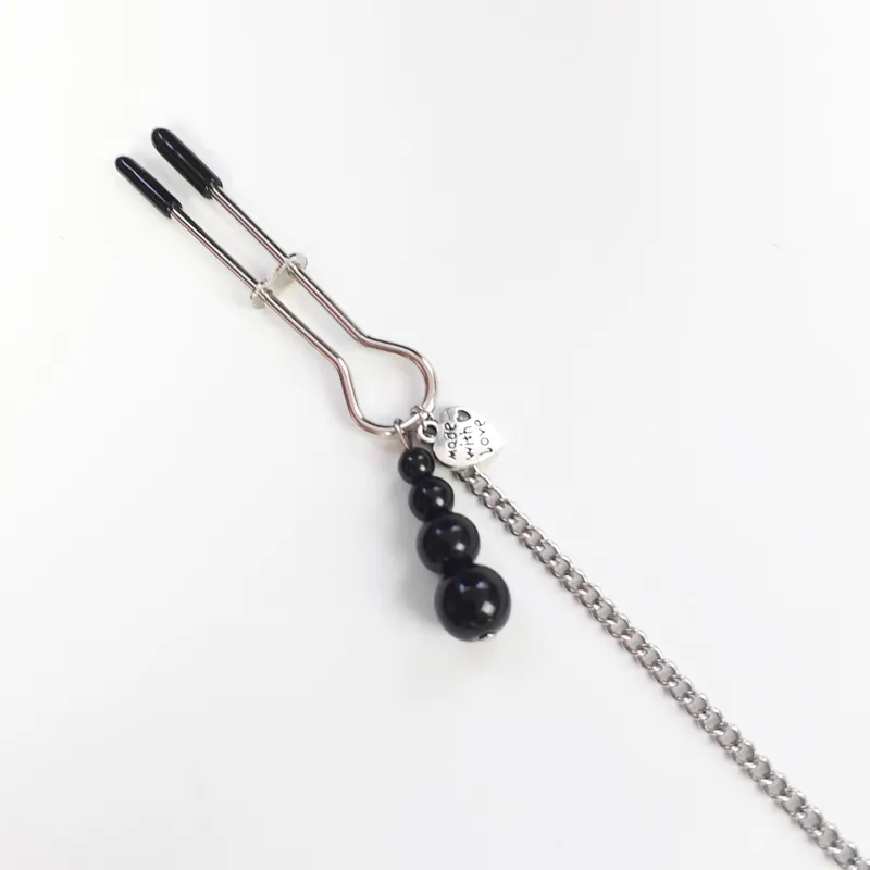 Затискачі для сосків та клітора Art of Sex Black Pearl