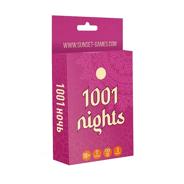 Еротична гра для пар «1001 Nights» Sunset Games, 54 картки