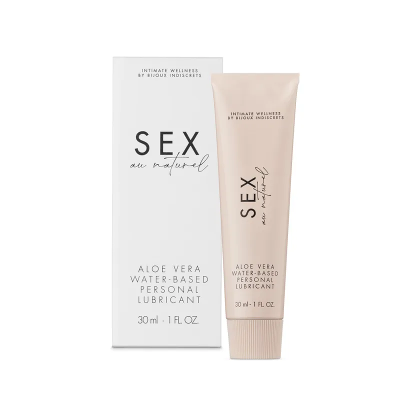 Лубрикант на водній основі Bijoux Indiscrets Sex au Naturel – Aloe Vera, 30 мл