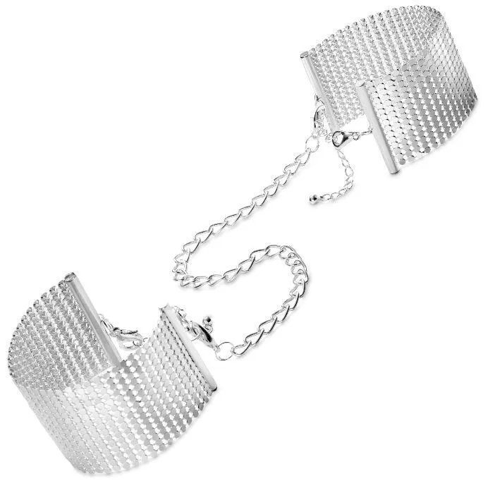 Наручники-браслети Bijoux Indiscrets Desir Metallique Handcuffs - Silver