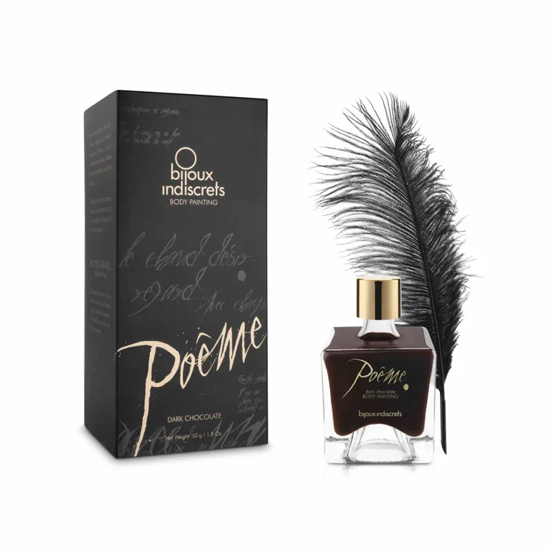 Їстівна фарба для тіла Bijoux Indiscrets Poême – Dark Chocolate