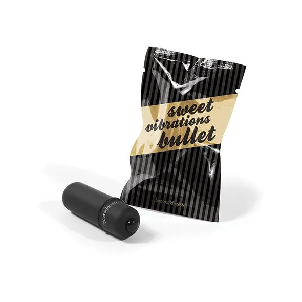 Віброкуля Bijoux Indiscrets Sweet Vibrations Bullet, чорна