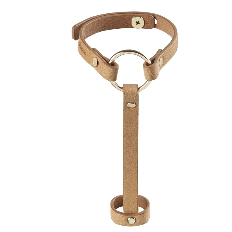 Браслет на зап'ясток і палець Bijoux Indiscrets MAZE Hand Bracelet Harness Brown