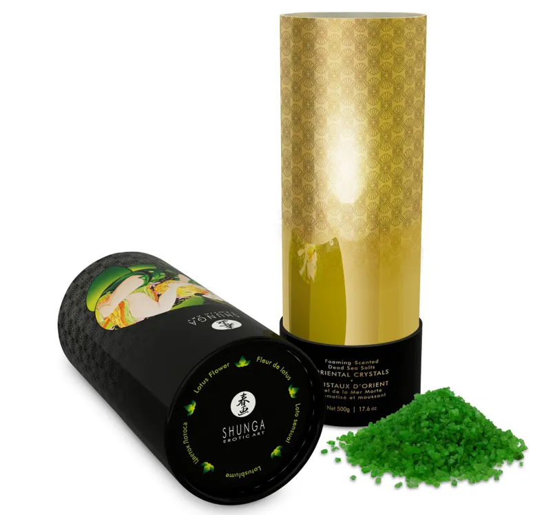 Сіль для ванни Shunga Oriental Crystals Bath Salts ORGANIC — Lotus Flower, 500 г