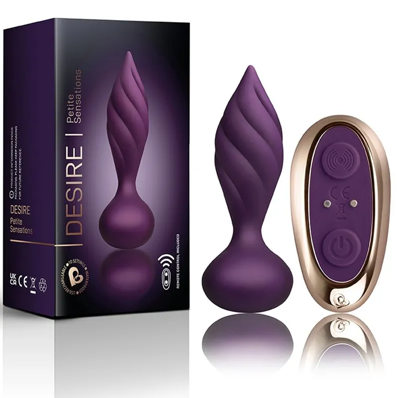 Анальна вібропробка Rocks Off Petite Sensations Desire Purple