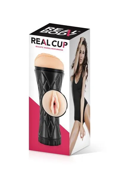 Мастурбатор-вагіна Real Body – Real Cup Vagina, тілесний колір