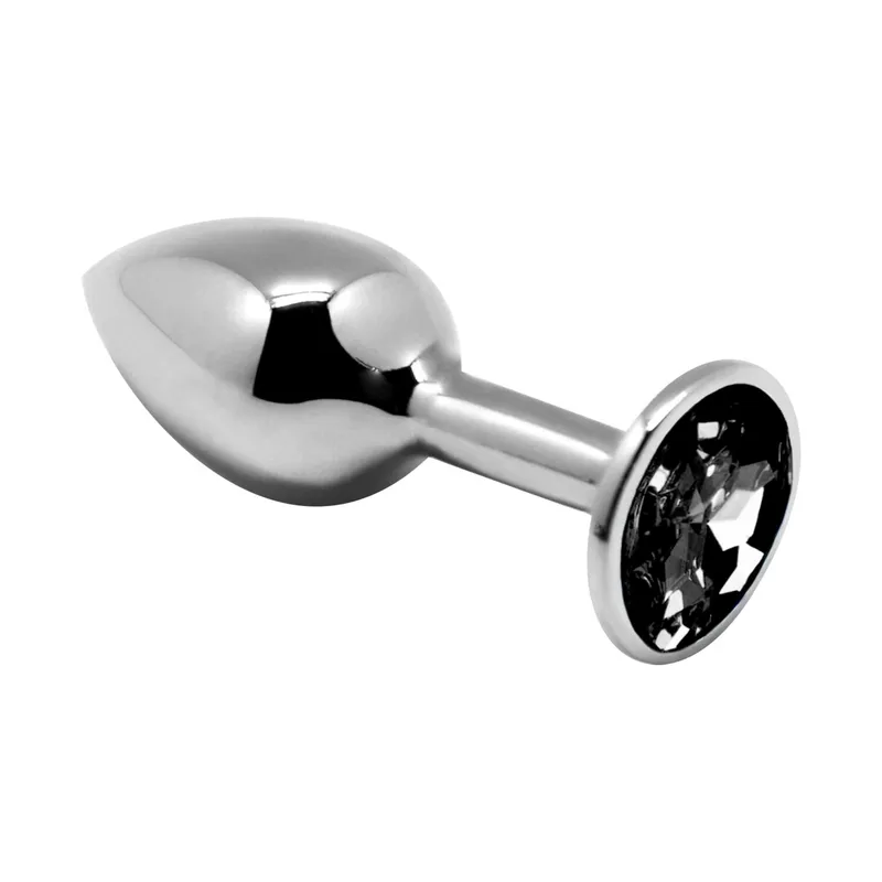 Металева анальна пробка з кристалом Alive Mini Metal Butt Plug L