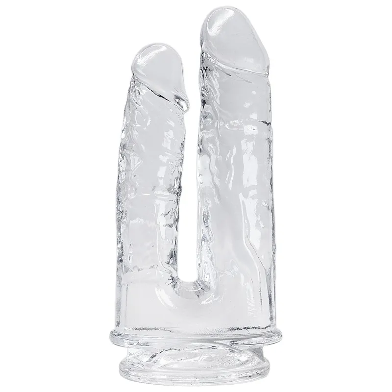 Подвійний фалоімітатор Alive Imperium Jelly Dildo прозорий (Іспанія)