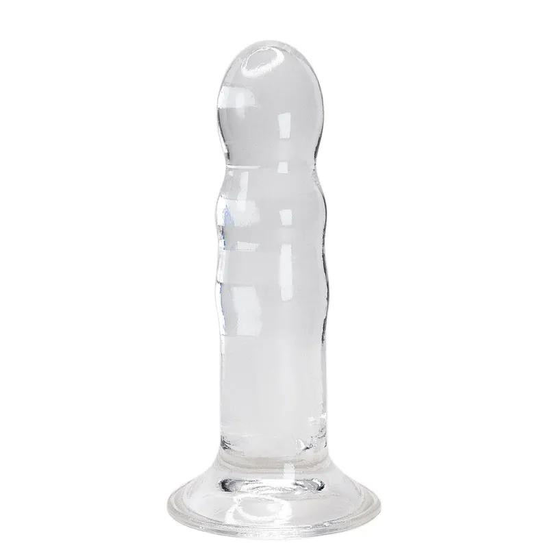 Фалоімітатор Alive Gallant Jelly Dildo прозорий, TPE