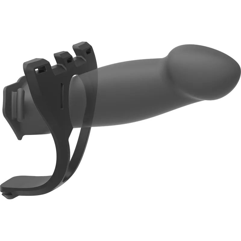 Страпон унісекс Doc Johnson Body Extensions – Be Bold, порожниста насадка