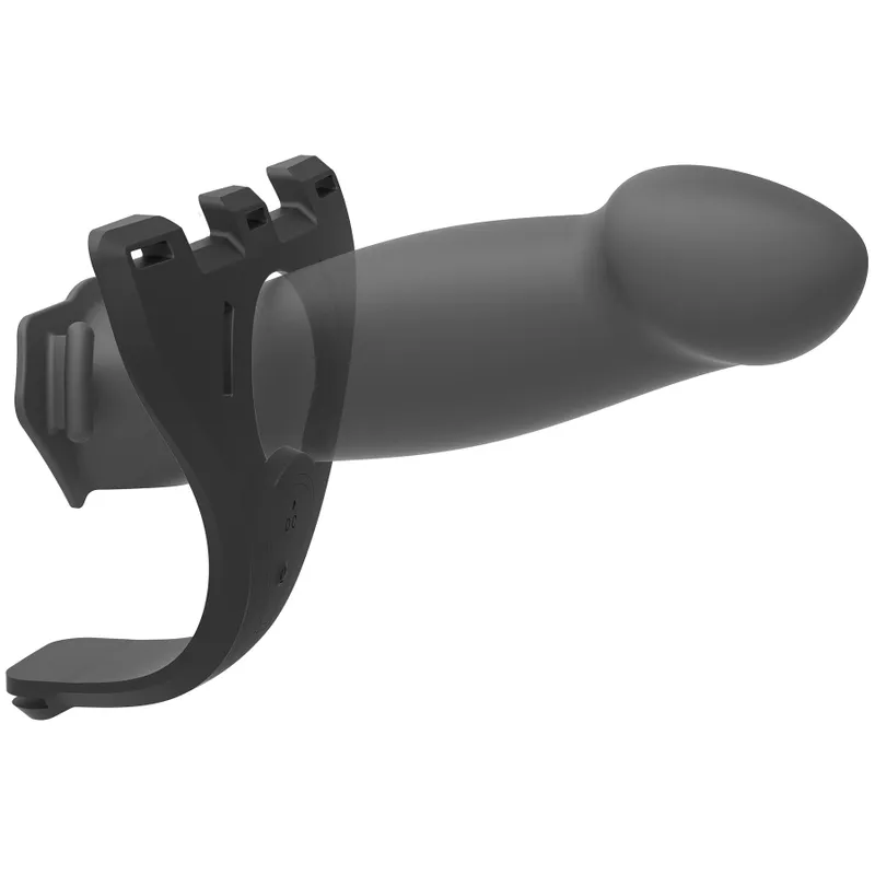 Страпон унісекс Doc Johnson Body Extensions – Be Risque, з вібрацією та поясом