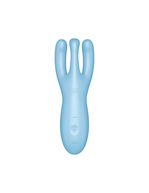 Кліторальний смарт-вібратор Satisfyer Threesome 4 з трьома відростками