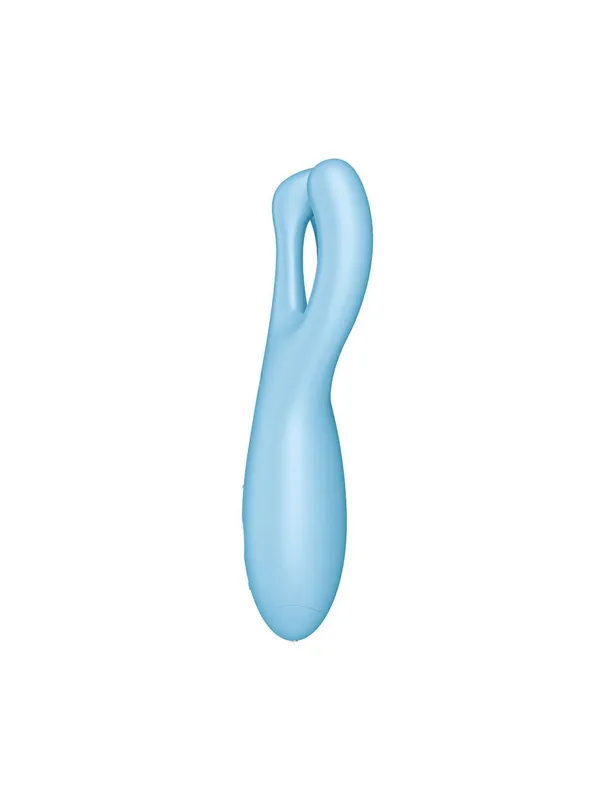 Кліторальний смарт-вібратор Satisfyer Threesome 4 з трьома відростками