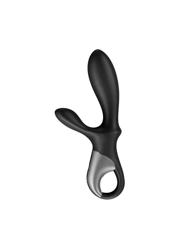 Смарт-вібратор з підігрівом Satisfyer Heat Climax + (чорний)