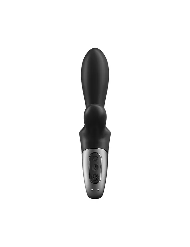 Смарт-вібратор з підігрівом Satisfyer Heat Climax + (чорний)